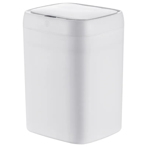 Відро для сміття сенсорне прямокутне Mixxus Wave-TC0314 White 14 л (колір білий) (MI8404)