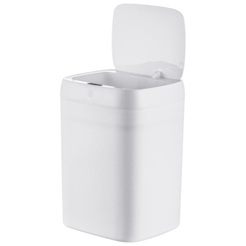 Відро для сміття сенсорне прямокутне Mixxus Wave-TC0314 White 14 л (колір білий) (MI8404)