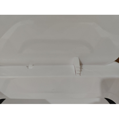 Відро для сміття сенсорне прямокутне Mixxus Wave-TC0314 White 14 л (колір білий) (MI8404)