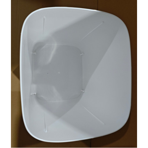 Відро для сміття сенсорне прямокутне Mixxus Wave-TC0314 White 14 л (колір білий) (MI8404)