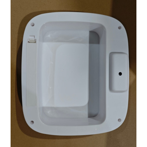Відро для сміття сенсорне прямокутне Mixxus Wave-TC0314 White 14 л (колір білий) (MI8404)