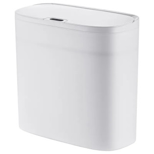 Відро для сміття сенсорне прямокутне Mixxus Wave-TC0414 White 14 л (колір білий) (MI8405)