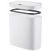 Мусорное ведро сенсорное прямоугольное Mixxus Wave-TC0414 White 14 л (цвет белый) (MI8405)