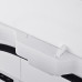 Мусорное ведро сенсорное прямоугольное Mixxus Wave-TC0414 White 14 л (цвет белый) (MI8405)