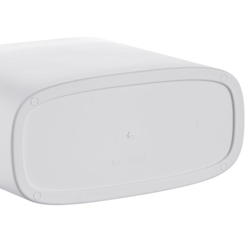 Мусорное ведро сенсорное прямоугольное Mixxus Wave-TC0414 White 14 л (цвет белый) (MI8405)