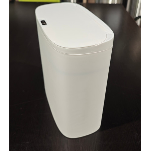 Мусорное ведро сенсорное прямоугольное Mixxus Wave-TC0414 White 14 л (цвет белый) (MI8405)