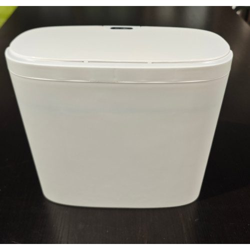 Мусорное ведро сенсорное прямоугольное Mixxus Wave-TC0414 White 14 л (цвет белый) (MI8405)