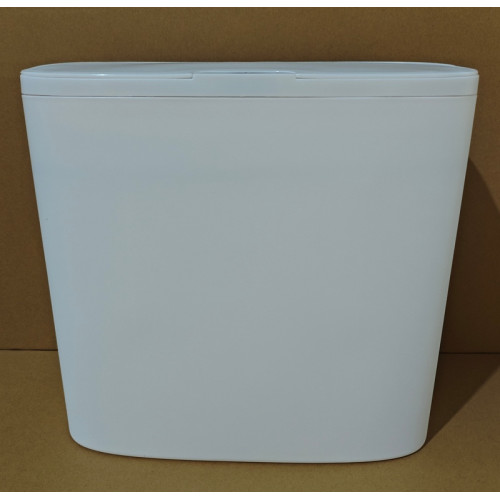 Мусорное ведро сенсорное прямоугольное Mixxus Wave-TC0414 White 14 л (цвет белый) (MI8405)
