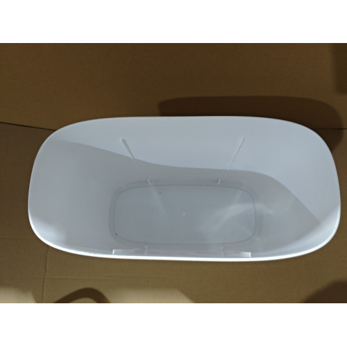 Мусорное ведро сенсорное прямоугольное Mixxus Wave-TC0414 White 14 л (цвет белый) (MI8405)
