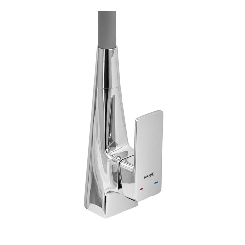 Змішувач для кухні MIXXUS ETNA 014-T NUT REFL.GREY (Колір хром+силіконовий вилив сірий) (MI8420)