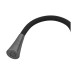 Змішувач для кухні MIXXUS ETNA 014-T NUT GRAPHITE REFL.BLACK (Колір графіт+силіконовий вилив чорний) (MI8422)