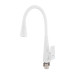 Змішувач для кухні MIXXUS ETNA 014-T NUT WHITE REFL.WHITE (Колір білий+силіконовий вилив білий) (MI8424)