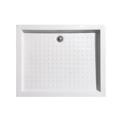 Душовий піддон із прямокутним сифоном Mixxus HARD ST01-100x80x13 NEW діаметр зливу 52 мм (MI8430)