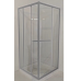 Душова кабіна з низьким піддоном Mixxus Style SCT01-90x90x200-TR Chrome прозоре скло 6мм (MI8433)