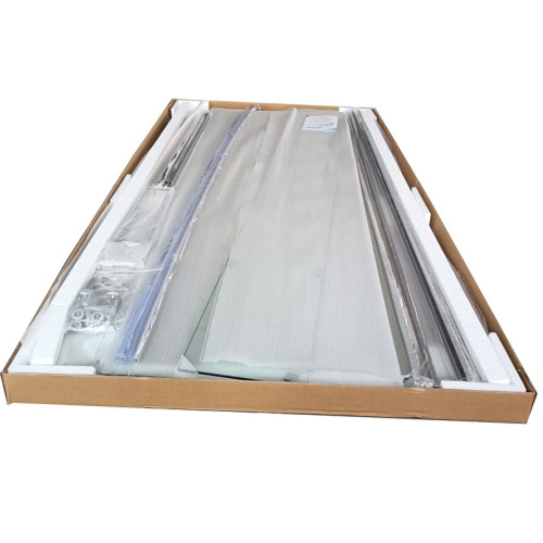 Душова кабіна з низьким піддоном Mixxus Style SCT01-90x90x200-TR Chrome прозоре скло 6мм (MI8433)
