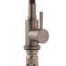 Змішувач для кухні з нерж. сталі SUS304 MIXXUS SEO-011-T GRAPHITE REFL.BLACK (Колір графіт + силік. вилив чорний) (MI8434)