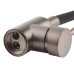 Змішувач для кухні з нерж. сталі SUS304 MIXXUS SEO-011-T GRAPHITE REFL.BLACK (Колір графіт + силік. вилив чорний) (MI8434)