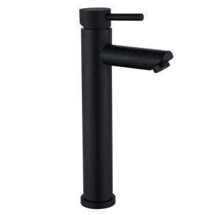 Смеситель для умывальника MIXXUS SUS-001-A-HIGH BLACK из нерж. стали SUS304 (цвет черный) (MI8472)