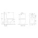 Унітаз-компакт Mixxus Premium Quadro-0402-R 675x390x855mm, система змиву RIMLESS (MP6458)
