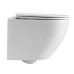 Унитаз подвесной Mixxus Premium Ellipse-0301-R 495x365x365mm, система смыва Rimless (MP6460)
