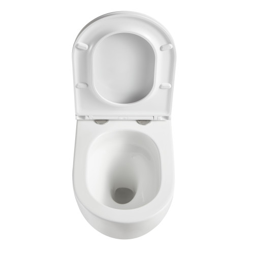 Унітаз підвісний Mixxus Premium Ellipse-0303-T3 520x365x360mm, система змиву Tornado 3.0 (MP6465)