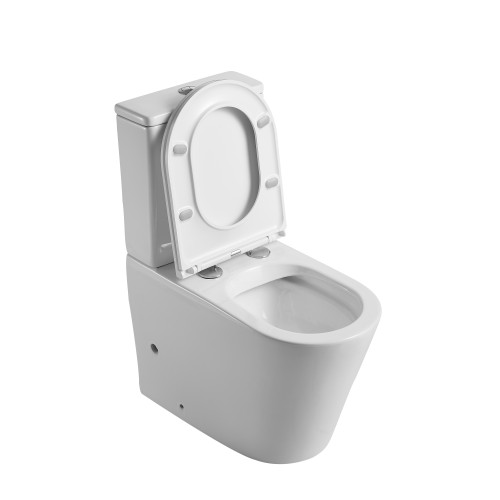 Унитаз-компакт Mixxus Premium Bevel-0402-R 670x390x880mm, система смыва RIMLESS (MP6474)