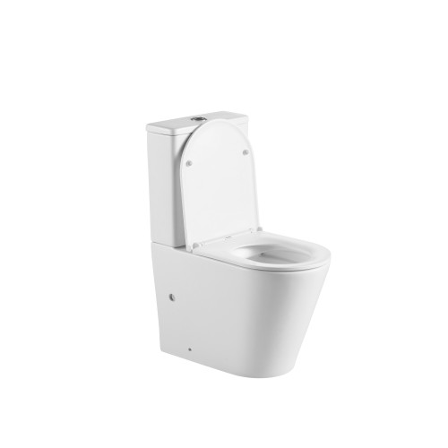 Унитаз-компакт Mixxus Premium Bevel-0402-R 670x390x880mm, система смыва RIMLESS (MP6474)