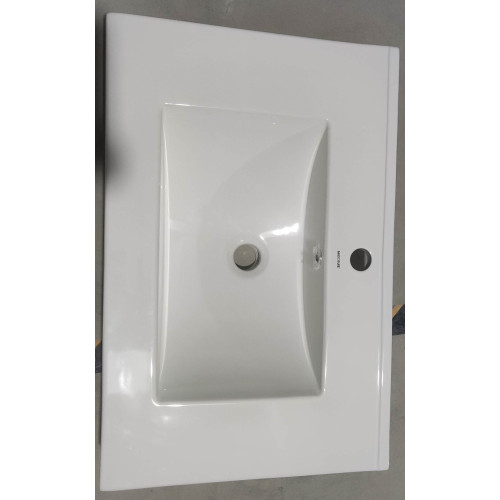 Раковина меблева Mixxus Premium CUBIC-1502 710х460х170mm з отвором під змішувач та переливом (MP6496)