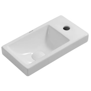 Меблева раковина Mixxus Premium QUADRO-1501 400х215х105mm з отвором під змішувач (MP6502)