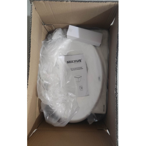 Раковина підвісна Mixxus Premium DIVERSE-1201-R 400х215х140mm з отвором під змішувач та переливом (MP6506)