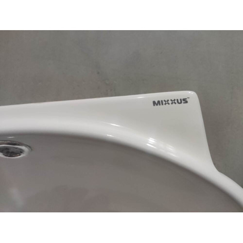 Раковина підвісна Mixxus Premium DIVERSE-1201-R 400х215х140mm з отвором під змішувач та переливом (MP6506)