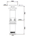 Раковина накладна Mixxus Premium STYLE-0201 520х375х140mm з донним клапаном та отвором під змішувач (MP6511)