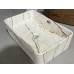 Раковина накладна Mixxus Premium QUADRO-0208 MARBLE 480х315х140mm з переливом (MP6518)