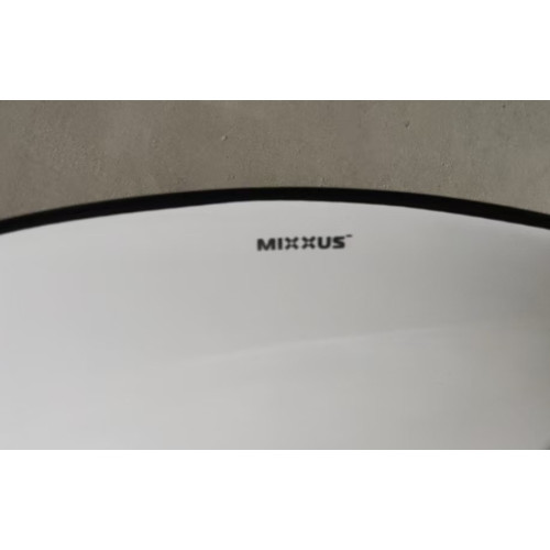 Раковина накладная MIXXUS PREMIUM ELLIPSE-0108 EDGE BLACK 400х330х145mm (MP6527)