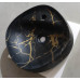 Раковина накладна MIXXUS PREMIUM WAVE-0201 MARBLE 430х430х150mm з отвором під змішувач (MP6536)