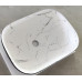 Раковина накладная MIXXUS PREMIUM DIVERSE-0112 MARBLE-BLACK 455х325х135mm (MP6541)