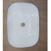Раковина накладная Mixxus Premium DIVERSE-0112 WHITE-BLACK 455х325х135mm (MP6542)