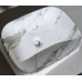 Раковина накладная MIXXUS PREMIUM DIVERSE-0114 MARBLE 455х325х135mm (MP6545)