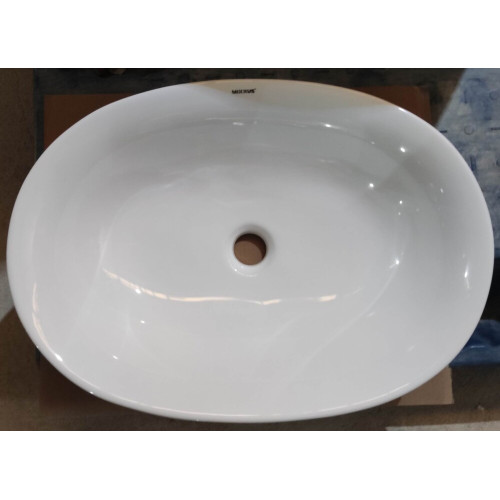 Раковина накладная Mixxus Premium ELLIPSE-0103 550х390х140mm (MP6553)