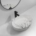 Раковина накладная MIXXUS PREMIUM ELLIPSE-0104 MARBLE 550х415х140mm (MP6554)