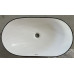Раковина накладная Mixxus Premium WAVE-0105 EDGE BLACK 620х360х160mm (MP6556)