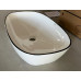 Раковина накладная Mixxus Premium DIVERSE-0111 EDGE BLACK 600х380х140mm (MP6562)