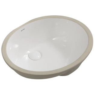 Раковина врізна під стільницю MIXXUS PREMIUM TOPPER-1701 495х405х205mm з переливом (MP6568)