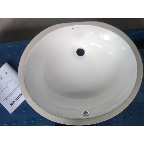 Раковина врезная под столешницу MIXXUS PREMIUM TOPPER-1701 495х405х205mm с переливом (MP6568)