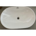 Раковина врізна на стільницю Mixxus Premium ELLIPSE-1601 600х400х190mm з переливом (MP6569)