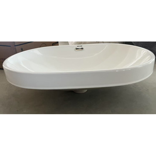 Раковина врізна на стільницю Mixxus Premium ELLIPSE-1601 600х400х190mm з переливом (MP6569)