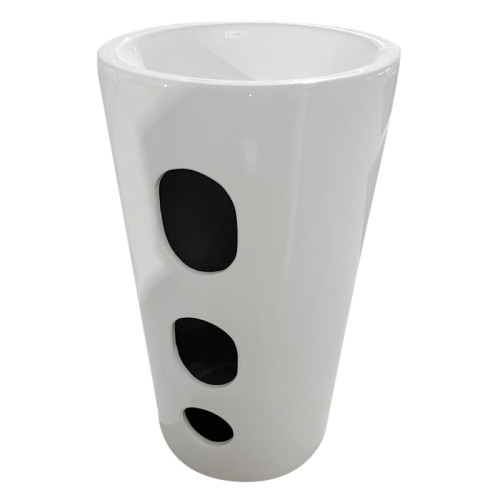 Раковина моноблок MIXXUS PREMIUM ELLIPSE-1101 460х460х855mm (перелив) (MP6573)
