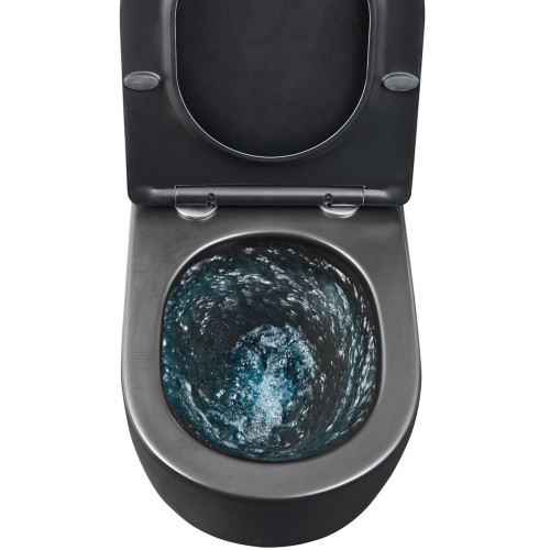 Унітаз підвісний Mixxus Premium ELLIPSE-0303-T3 BLACK 520х365х360mm, система змиву TORNADO 3.0 (MP6591)