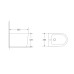 Біде підлогове Mixxus Premium BEVEL-0601 580х360х425mm (MP6598)