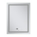 Дзеркало Mixxus Premium FLASH MR21-60x80 з Led Touch, Anti-fog, димером, регулятором яскравості, годинником (MP6617)